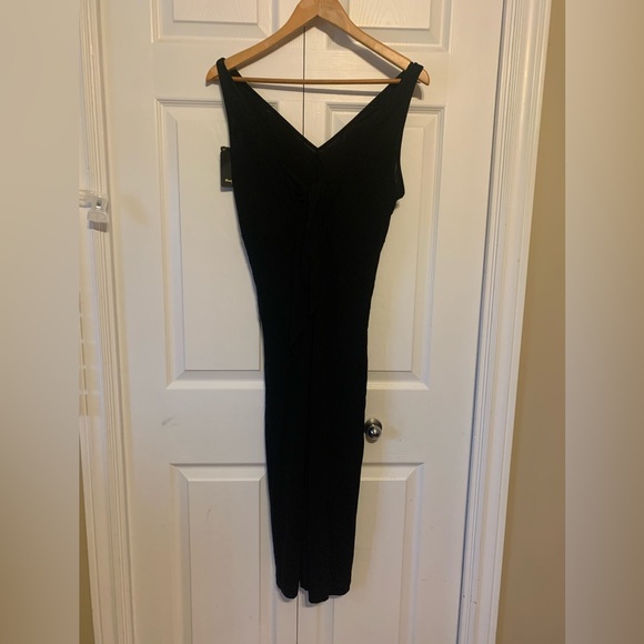 massimo dutti black dress - Picture 6 of 7